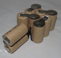 Akkupack für Bosch 2607300000 - 12 Volt Ni-MH zum Selbsteinbau