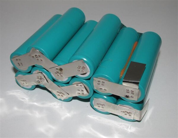 Akkupack - 6S2P Highpower - 21,6 Volt Li-Ion zum Selbsteinbau