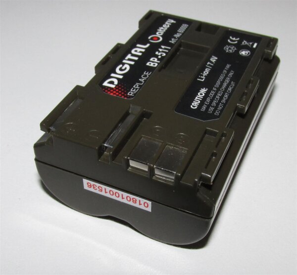 Akkureparatur - Zellentausch - Canon BP-511 / BP-512 - 7,4 Volt Li-Ion Akku