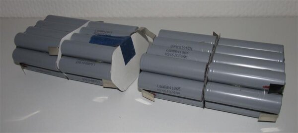 Akkupack für BionX Diamant RIDE+ - 48 Volt 10000mAh / 480,00Wh Li-Ion - zum Selbsteinbau