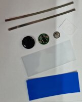 Battery Protection Board - 1S - für 18650 Li-Ion Zelle inkl. Abdeckung und Schrumpfschlauch