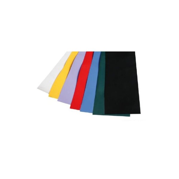 Schrumpfschlauch schwarz, 300mm flach, PVC, Rate: 2:1 - 1lfm.