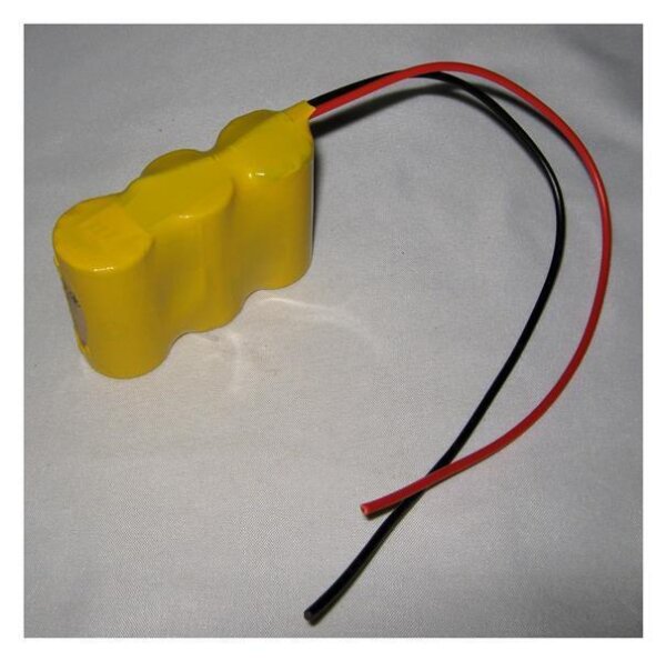 Akkupack für Notbeleuchtung - F3 - Baby C - 3,6 Volt 4000mAh Ni-MH - Hochtemperatur