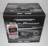 IntAct - CLASSIC - DIN 50312 / CB3L-A - 12 Volt 3Ah Pb