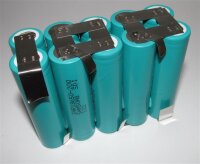 Akkupack für RYOBI P104 / BPL-1820G - 18 Volt Li-Ion zum Selbsteinbau