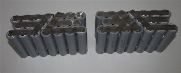 Akkupack für Powakaddy Starline / Golfcaddy - 14,4 Volt 26000mAh / 374,40Wh Li-Ion zum Selbsteinbau