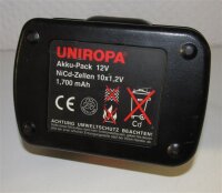 Akkureparatur - Zellentausch - UNIROPA Akku-Pack 12V - 12 Volt Akku