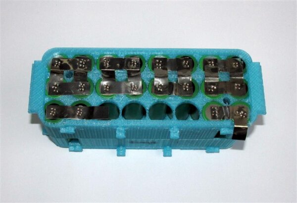 Akkupack im Zellenhalter für Einhell Accu-Pack RG-CM 36 Li / 45.114.30 - 36 Volt Li-Ion zum Selbsteinbau