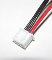 JST - XHP-3 - Stecker mit Ableiter (1=r/2=s/3=s) ca. 10cm
