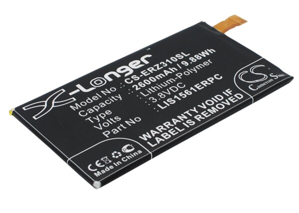 Ersatzakku - CS-ERZ310SL - Sony Xperia Z3 Compact / LIS1561ERPC - 3,8 Volt 2600mAh Li-Polymer