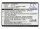 Ersatzakku - CS-ERX1SL - Sony Ericsson A8 / Xperia X1 / BST-41 - 3,7 Volt 1500mAh Li-Ion