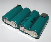 Akkupack für Wolf Accu 60 - 4,8 Volt zum Selbsteinbau