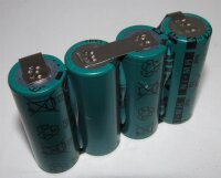 Akkupack für Wolf Accu 60 - 4,8 Volt zum Selbsteinbau