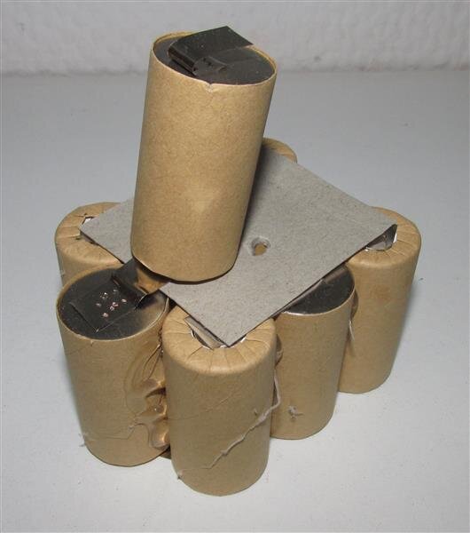 Akkupack für BTI 016464 - 12 Volt zum Selbsteinbau