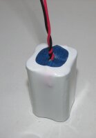 Akkupack für Notbeleuchtung - F2x2 - AA - 4,8 Volt 1500mAh Ni-MH - Hochtemperatur