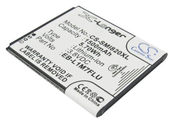 Ersatzakku - CS-SMI820XL - Samsung Galaxy S3 Mini - 3,8 Volt 1500mAh Li-Ion