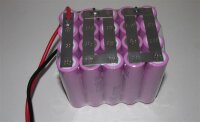 Akkupack für 5S4P mit verbautem BMS - 18 Volt Li-Ion...
