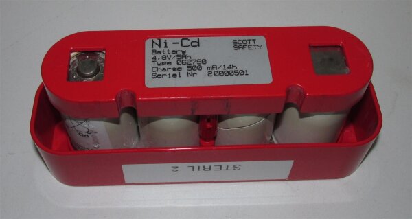 Akkureparatur - Zellentausch - Scott Safety / 062790 / 5062798 - 4,8 Volt Akku