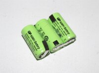 Akkupack - 35AAA H3 BMX - 3,6 Volt Ni-MH Akku zum Selbsteinbau