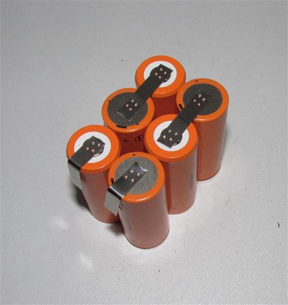 Akkupack für Funkgerät - 7,2 Volt zum Selbsteinbau