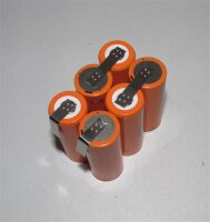 Akkupack für Funkgerät - 7,2 Volt zum Selbsteinbau