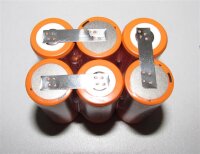 Akkupack für Funkgerät - 7,2 Volt zum Selbsteinbau