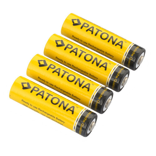 Patona - AA / Mignon / LR6  - 1,2 Volt 2200mAh Ni-MH - 4er Box