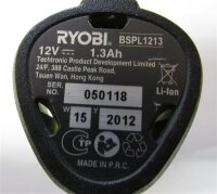 Akkureparatur - Zellentausch - Ryobi BSPL1213 - 12 Volt Li-Ion Akku