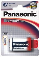 Panasonic - Everyday Power - 9V-Block - 9 Volt AlMn