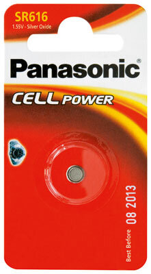 Panasonic - SR616 / 321 - 1,55 Volt 16mAh Silberoxid