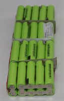 Akkupack für Bosch 1270020507 / Bulls / Greenmover / Chilwee / 10S4P - 36 Volt Li-Ion - zum Selbsteinbau
