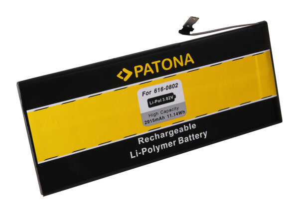 Ersatzakku - iPhone 6 Plus / 616-0772 / 616-0802 - 3,82 Volt 2915mAh Li-Ion