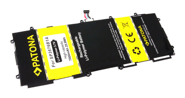Ersatzakku - Samsung Galaxy Note 10.1 / GT-N8000 / GT-N8010 / GT-N8020 / Galaxy Tab 10.1 / GT-P7100 / GT-P7500 / GT-P7510 / GT-7511 - 3,7 Volt 7000mAh Li-Polymer