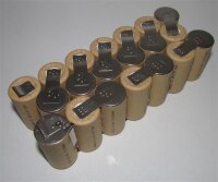 Akkupack für KRAFT Werkzeuge / 627975 / SC1700MAH / Mannesmann 17496 - 24 Volt zum Selbsteinbau