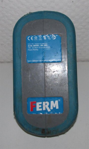 Akkureparatur - Zellentausch - FERM CDA1051 / FPB-1800L - 18 Volt Li-Ion Akku