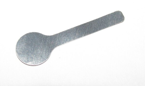 20x Nickel-Stahl-Zellen-Schweiß-Verbinder / Paddel - 0,12 x 6 x 20 mm