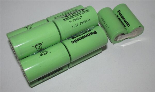 Akkupack für MB Sub Slim Light SL 314 - 14,4 Volt zum Selbsteinbau