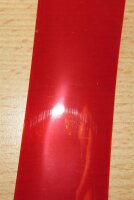 Schrumpfschlauch - 25,0 x 0,1mm - rot-transparent - 1lfm.