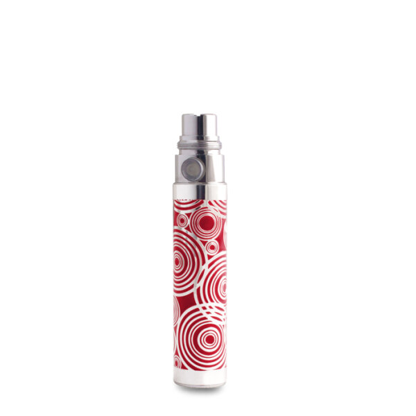 Ersatzakku E-Zigarette - FOOF eGo - 650mAh - rot/silber