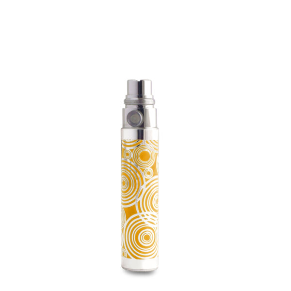 Ersatzakku E-Zigarette - FOOF eGo - 650mAh - gelb/silber