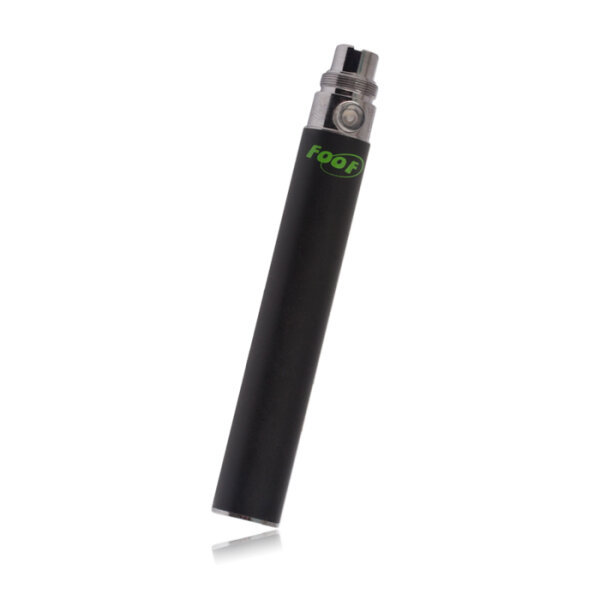 Ersatzakku E-Zigarette - FOOF eGo - 1100mAh - regulierbare Spannung - schwarz