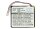 Ersatzakku - CS-ONV133SL - Oryon Technologies 12-C08 / INV133 - 3,7 Volt 800mAh Li-Polymer