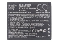Ersatzakku - CS-BLG10MC - Leica BP-DC15 / Panasonic DMW-BLG10 - 7,4 Volt 750mAh Li-Ion