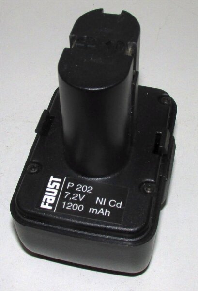 Akkureparatur - Zellentausch - Faust P202 - 7,2 Volt Akku