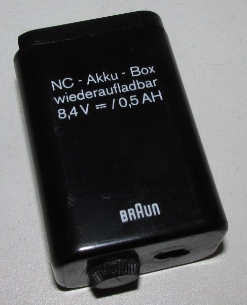 Akkureparatur - Zellentausch - Braun NC Akku Box - 8,4 Volt