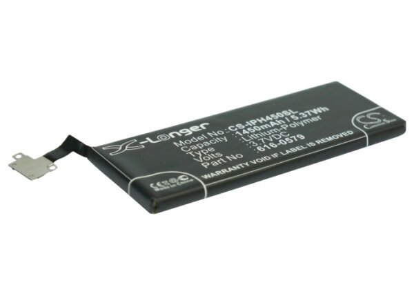 Ersatzakku - CS-IPH450SL - Apple iPhone 4S - 3,7 Volt 1450mAh Li-Polymer