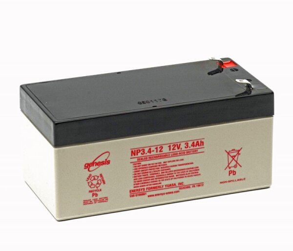 genesis - NP3.4-12 - 12 Volt 3400mAh Pb