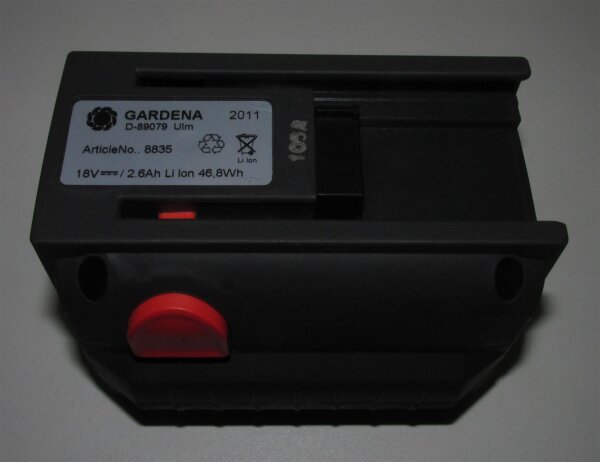 Akkureparatur - Zellentausch - Gardena 8835 - 18 Volt Li-Ion Akku