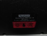 Akkureparatur - Zellentausch - Toolson Accu-Pack PRO-AS 18 - 18 Volt Akku
