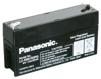 Panasonic - LC-R061R3P - 6 Volt 1300mAh Pb